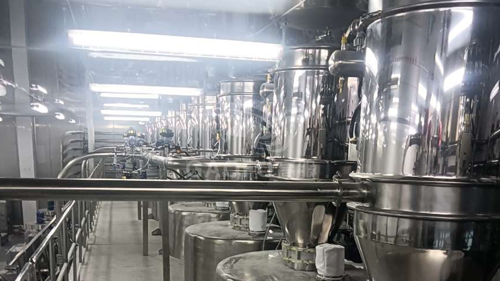 真空輸送系統在面包生產線中的應用